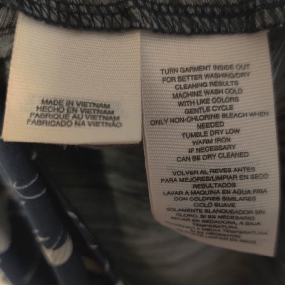 Rachel Roy Polynesian Blue & Grey Asymmetrical Wrap Maxi dress - Picture 6 of 10